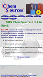 Mobile Screenshot of chemsources.com