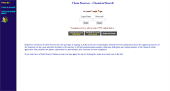 Desktop Screenshot of db2.chemsources.com