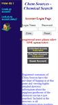 Mobile Screenshot of db2.chemsources.com